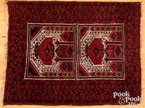 Semi antique Turkoman mat