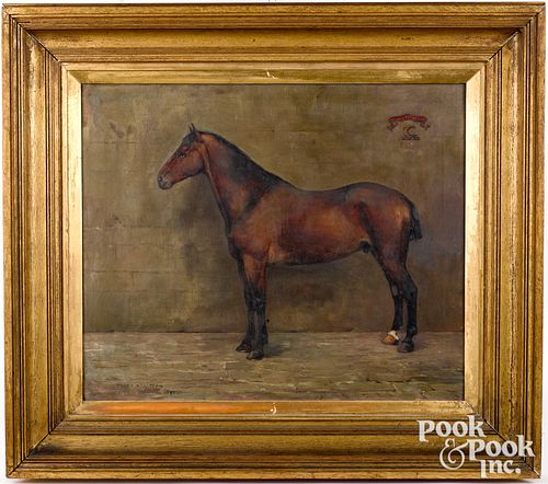 Philip Eustace Stretton horse portrait