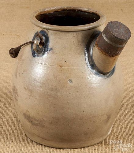 New York stoneware batter jug, 19th c.