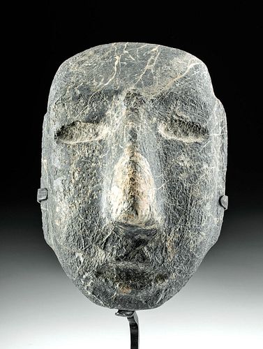 Guerrero Chontal Carved Stone Mask