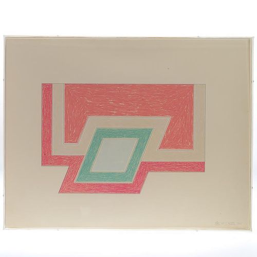 Frank Stella, lithograph