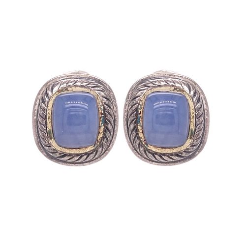 David Yurman Earrings, Set In 925 Silver