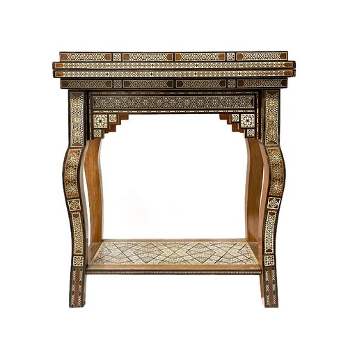 Moroccan Fold Over Game Table