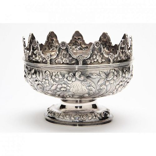 19th Century American Sterling Silver Monteith