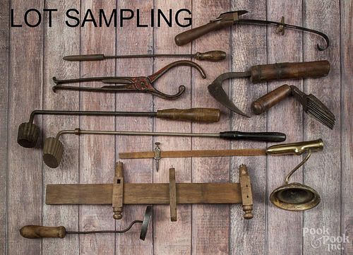 Collection of miscellaneous hand tools, 19th/20th c.