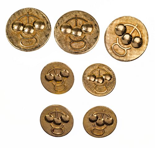 14k Yellow Gold 'Pawnbroker' Button Assortment
