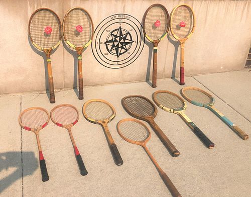Collection Vintage Tennis Racquets Deadstock Sport Store