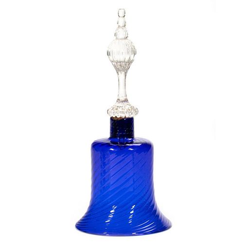 Vicrorian Nailsea Glass Bell