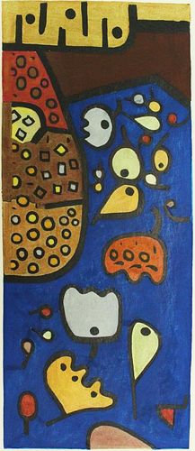 Paul Klee - Fruchte Auf Blau