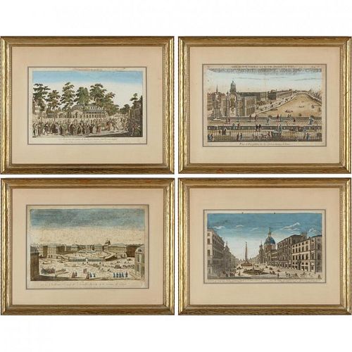 Four 18th Century Continental Views