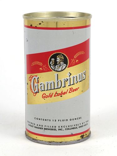 Gambrinus Gold Label Beer ~ 12oz ~ T67-03