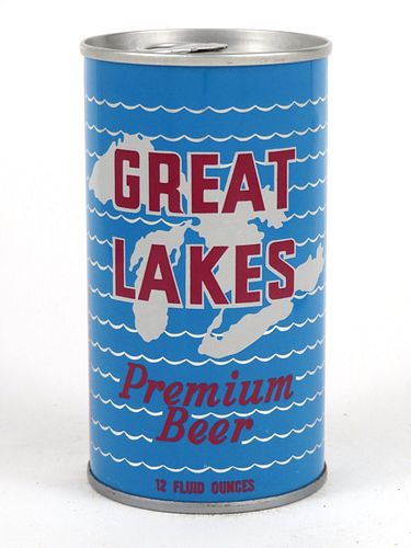 Great Lakes Premium Beer White Lakes ~ 12oz ~ T71-23