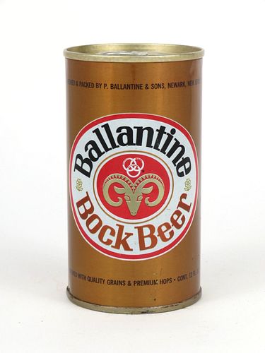 Ballantine Bock Beer ~ 12oz ~ T36-39