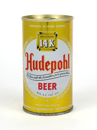 Hudepohl Beer ~ 12oz ~ T77-34