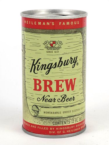 Kingsbury Brew Near Beer ~ 12oz ~ T85-13