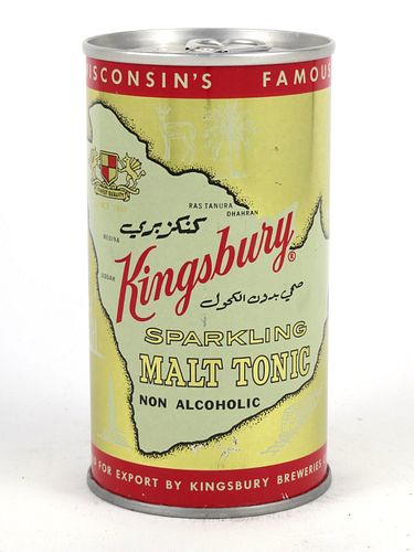 Kingsbury Sparkling Malt Tonic ~ 12oz ~ T85-05