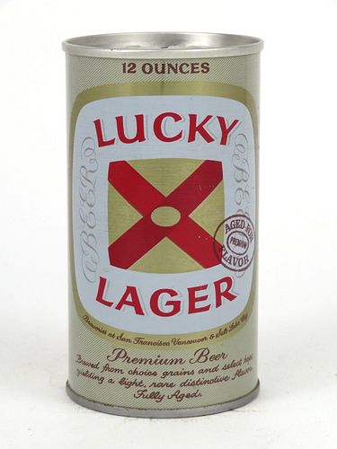 Lucky Lager Beer ~ 12oz ~ T89-22