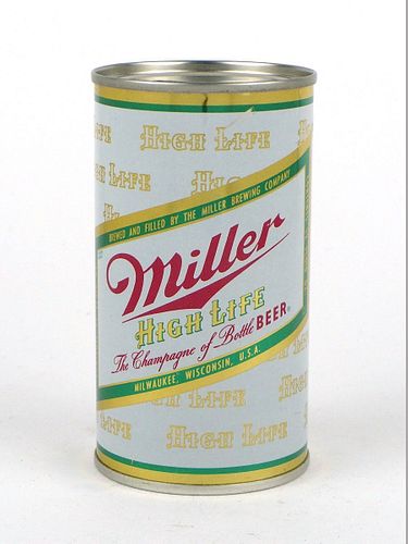 Miller High Life Beer ~ 12oz ~ 99-40