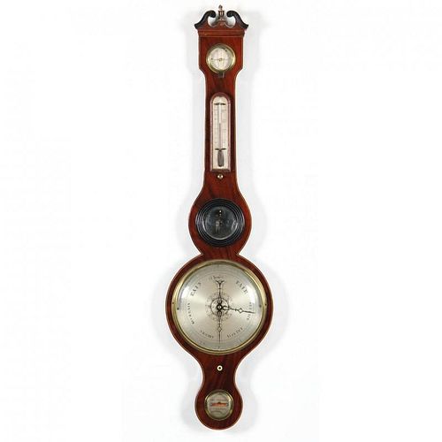 Victorian Wheel Barometer