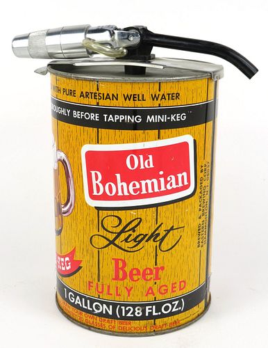 Old Bohemian ~ 164oz  One Gallon ~ 246-02