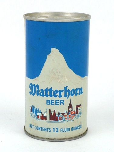 Matterhorn Beer ~ 12oz ~ T92-01