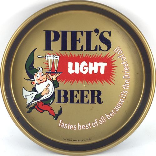 Piel's Light Beer ~ 13 inch tray 