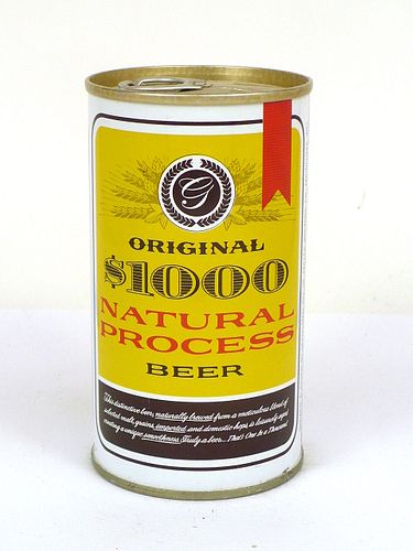 Original $1000 Beer ~ 12oz ~ T104-27