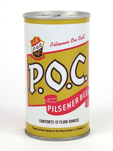 P.O.C. Pilsener Beer ~ 12oz ~ T109-37