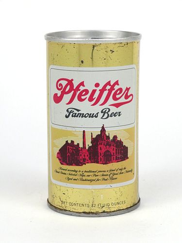 Rare Pfeiffer Famous Beer ~ 12oz ~ T108-19