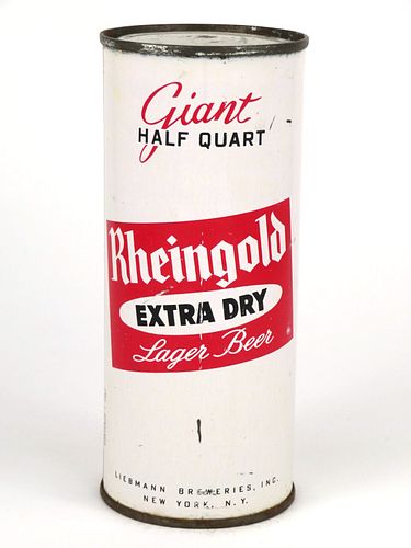 Rheingold Beer ~ 16oz Flat Top Can ~ New York ~ 234-29