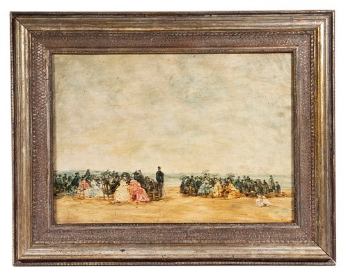 ATTRIBUTED TO EUGENE LOUIS BOUDIN (FRANCE, 1824-1898)