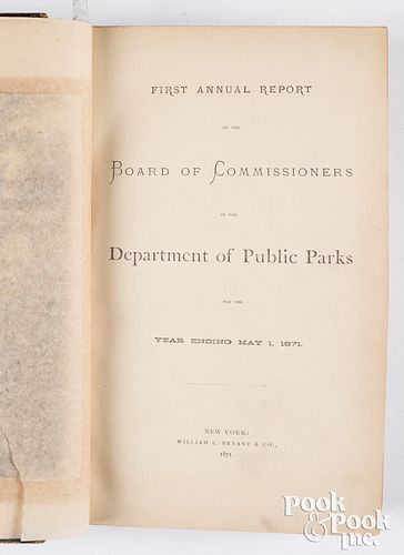 First Annual Report of the Board of Commissioners