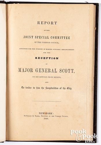 Report... of the Common Council, NY, 1849