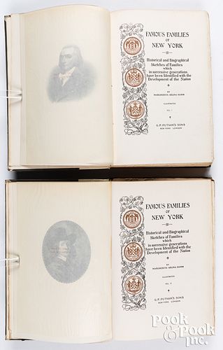 Famous Families of New York, in two volumes