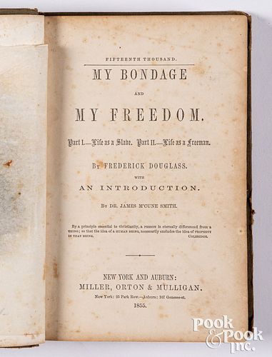 My Bondage and My Freedom, by Frederick Douglass