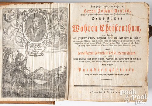 Vier Bucher Vom Wahren Christentum, 1835