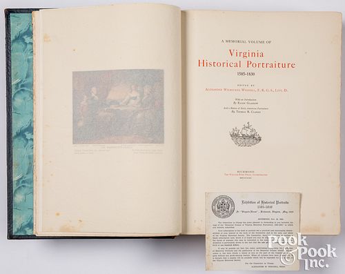 A Memorial Vol. of Virginia Historical Portraiture