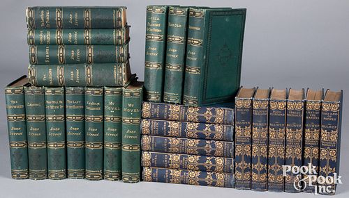 Two sets of books, to include Lord Lytton