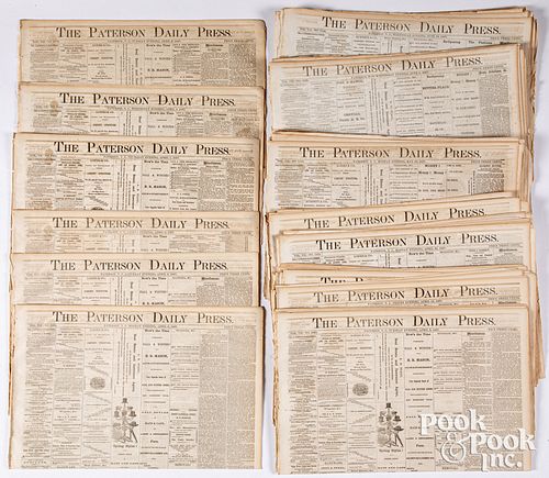 1867 newspapers, The Paterson Daily Press