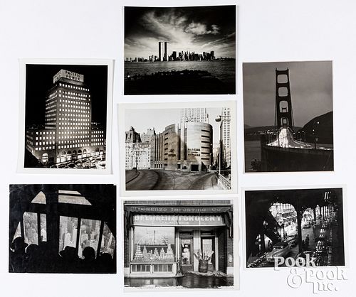Seven city photographs