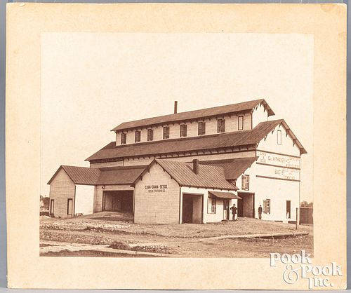 Three barn related photographs