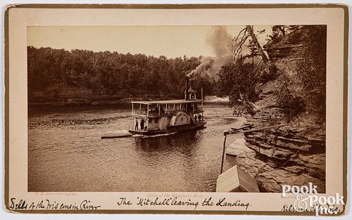 Photograph of the Alexander Mitchell steamboat