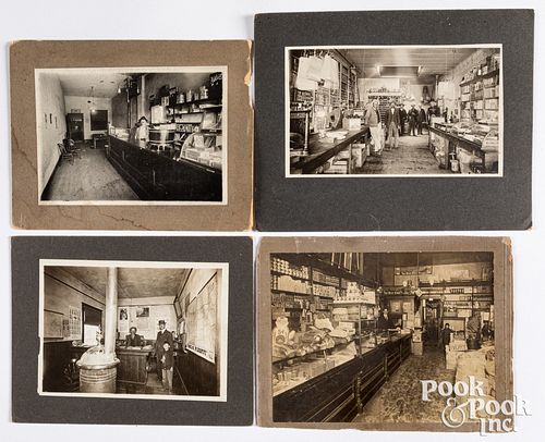 Four store interior photographs