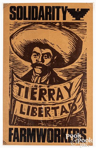 Solidarity Farmworkers, Tierra Y Libertad poster