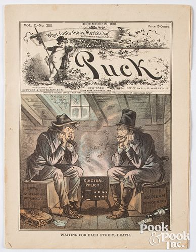 Puck magazine, December 21, 1881