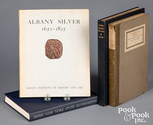Group of silver related books