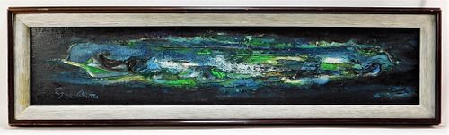 Eugene Winters Abstract Expressionist Painting