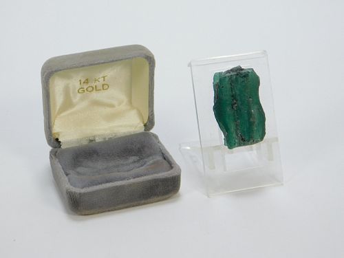 Natural Colombian Trapiche Emerald
