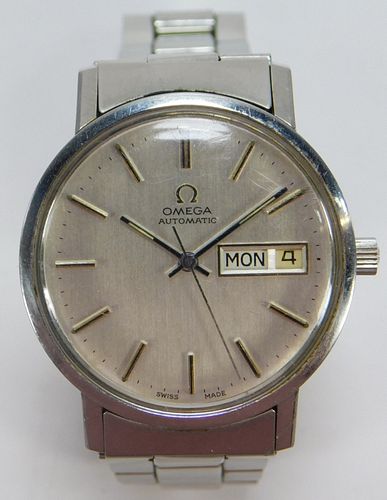 Omega Automatic Stainless Steel Watch