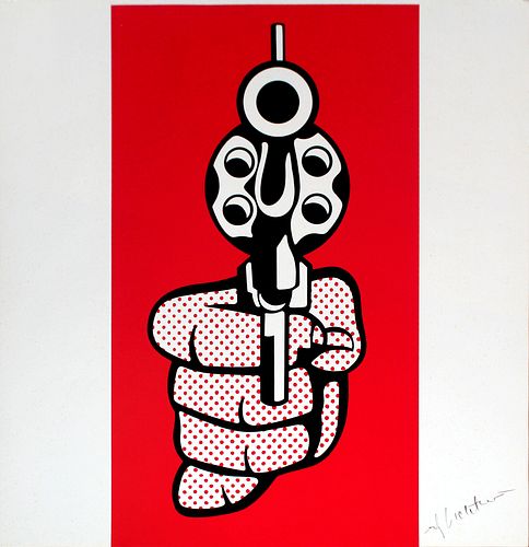 Roy Lichtenstein - Pistol